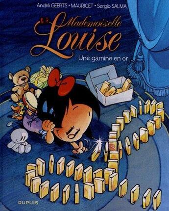 Couverture du livre « Mademoiselle Louise Tome 3 ; une gamine en or » de Salma Sergio et Andre Geerts aux éditions Dupuis