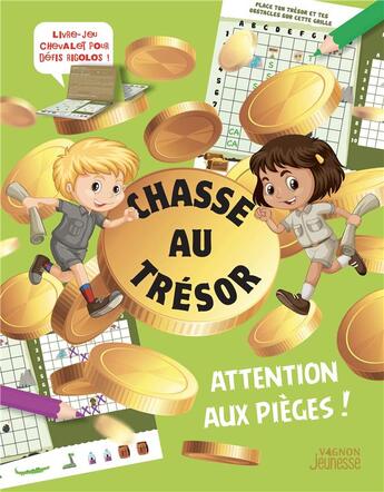 Couverture du livre « Chasse au tresor. attention aux pieges ! » de  aux éditions Vagnon