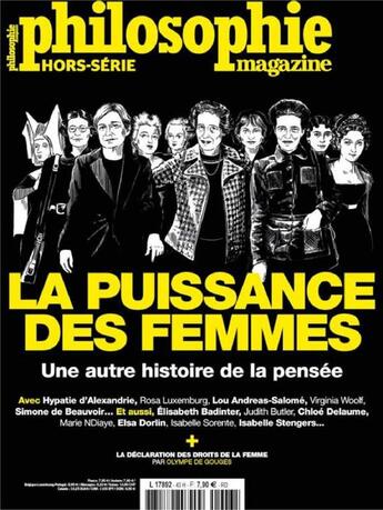 Couverture du livre « Philosophie magazine hs n 43 - la puissance des femmes - octobre 2019 » de  aux éditions Philo Revue