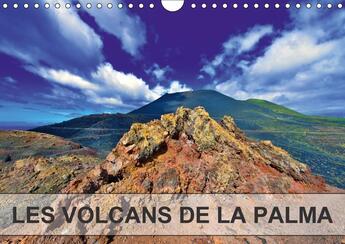 Couverture du livre « Les volcans de la palma calendrier mural 2018 din a4 horizon - du sommet du taburiente au niv » de Bohin J aux éditions Calvendo