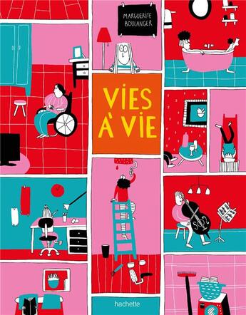 Couverture du livre « Vies à vie » de Marguerite Boulanger aux éditions Hachette Heroes