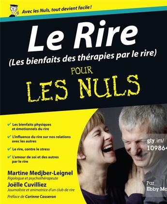 Couverture du livre « Rire pour les nuls » de Joelle Cuivilliez aux éditions First