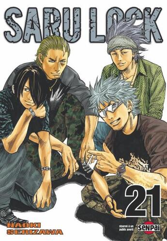 Couverture du livre « Saru Lock Tome 21 » de Naoki Serizawa aux éditions Pika