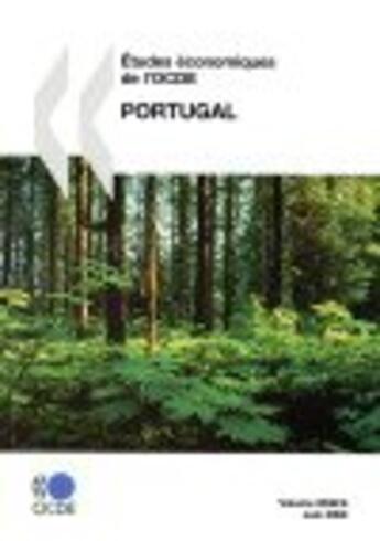 Couverture du livre « Études économiques de l'OCDE ; Portugal 2008-2009 » de  aux éditions Ocde