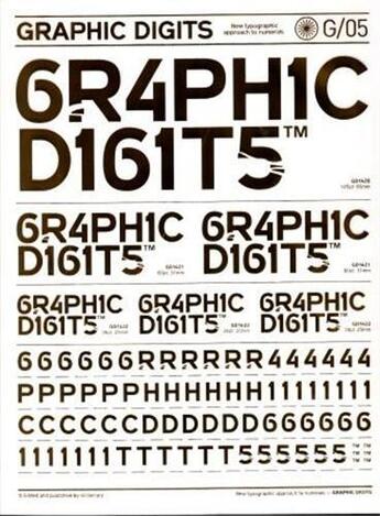 Couverture du livre « Graphic digits » de Victionary aux éditions Victionary