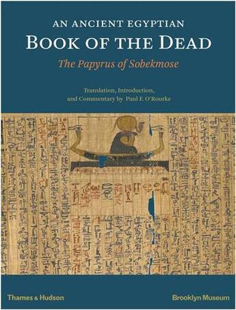 Couverture du livre « An ancient egyptian book of the dead » de Rourke Paul aux éditions Thames & Hudson