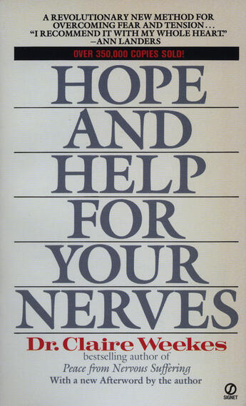 Couverture du livre « Hope and Help for Your Nerves » de Weekes Claire aux éditions Penguin Group Us