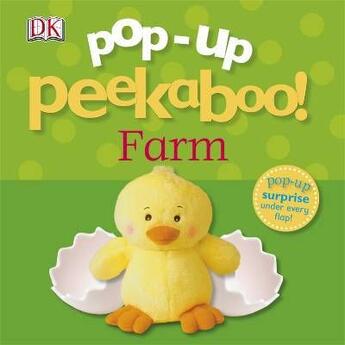 Couverture du livre « Pop-up peekaboo! farm » de  aux éditions Dk Children