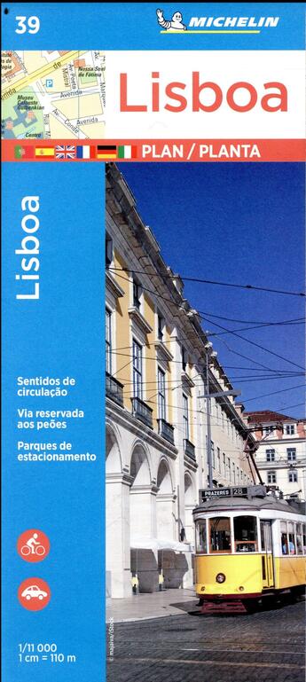 Couverture du livre « Lisboa - planta e indice » de Collectif Michelin aux éditions Michelin