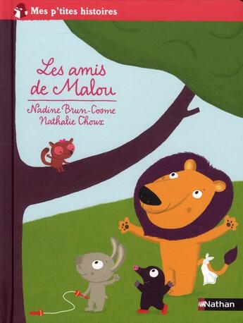 Couverture du livre « Les amis de Malou » de Brun-Cosme/Choux aux éditions Nathan