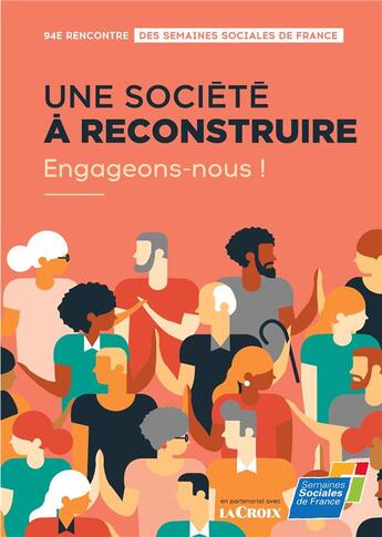 Couverture du livre « Une société à reconstruire, engageons-nous ! » de  aux éditions Books On Demand