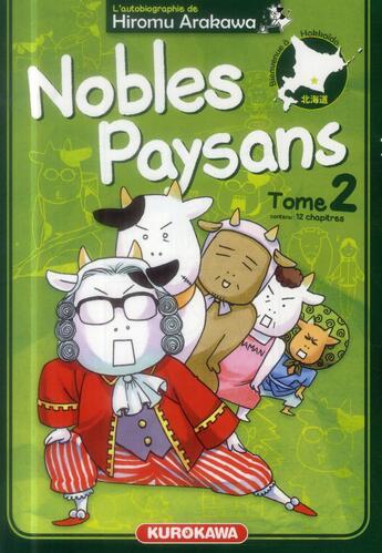 Couverture du livre « Nobles paysans Tome 2 » de Hiromu Arakawa aux éditions Kurokawa