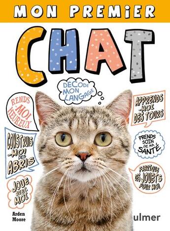 Couverture du livre « Mon premier chat » de Arden Moore aux éditions Eugen Ulmer