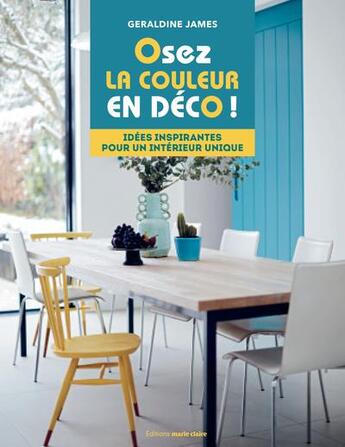 Couverture du livre « Osez la couleur en déco » de  aux éditions Massin