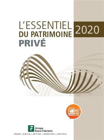 Couverture du livre « Le patrimoine privé (édition 2000) » de  aux éditions Revue Fiduciaire