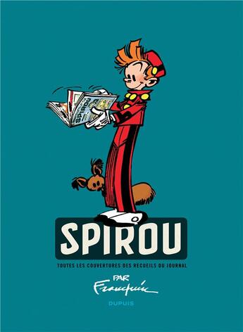 Couverture du livre « Spirou : toutes les couvertures des recueils du journal par Franquin » de Franquin aux éditions Dupuis