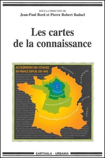 Couverture du livre « Les cartes de la connaissance » de Bord/Baduel aux éditions Karthala