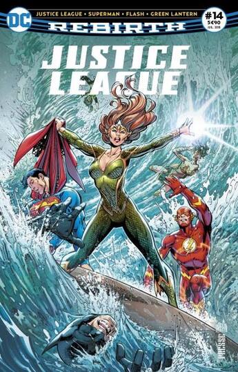 Couverture du livre « Justice League rebirth n.14 ; Flash tombé du côté obscur ! » de  aux éditions Urban Comics Press