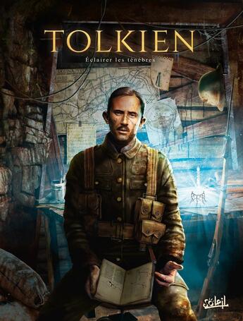 Couverture du livre « Tolkien ; éclairer les ténèbres » de Giancarlo Caracuzzo et Willy Duraffourg et Flavia Caracuzzo aux éditions Soleil