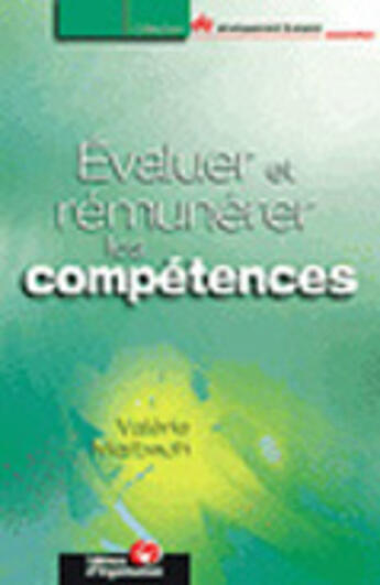 Couverture du livre « Evaluer et remunerer comp » de Valerie Marbach aux éditions Organisation