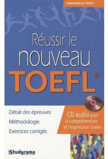 Couverture du livre « Réussir le TOEFL » de  aux éditions Studyrama