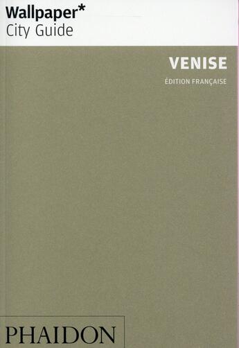 Couverture du livre « Venise » de  aux éditions Phaidon