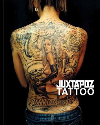 Couverture du livre « Juxtapoz tattoo » de Juxtapoz Magazine aux éditions Gingko Press