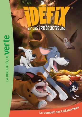 Couverture du livre « Idéfix et les irréductibles Tome 9 : Le combat des Catacombes » de Bruno Regeste aux éditions Hachette Jeunesse