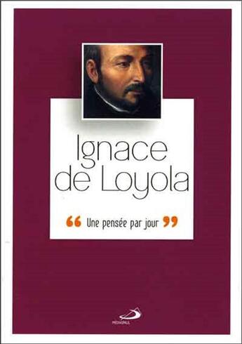 Couverture du livre « Ignace de loyola » de Loyola Ignace aux éditions Mediaspaul