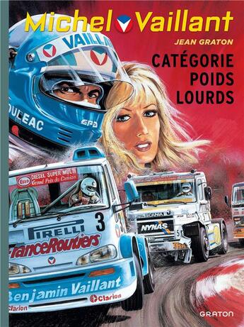 Couverture du livre « Michel Vaillant Tome 49 : catégorie poids lourds » de Jean Graton aux éditions Dupuis