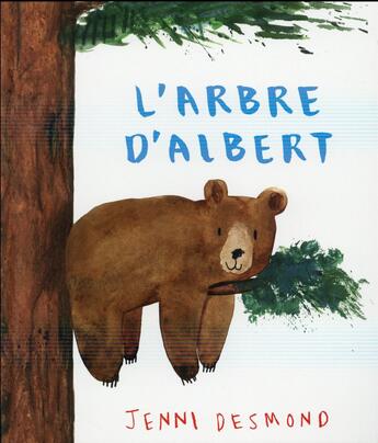 Couverture du livre « L'arbre d'Albert » de Jenni Desmond aux éditions Kaleidoscope