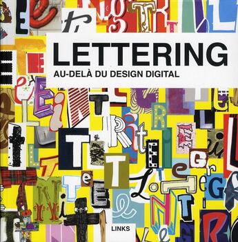 Couverture du livre « Lettering ; au-delà du design digital » de Daniel Blanco aux éditions Links