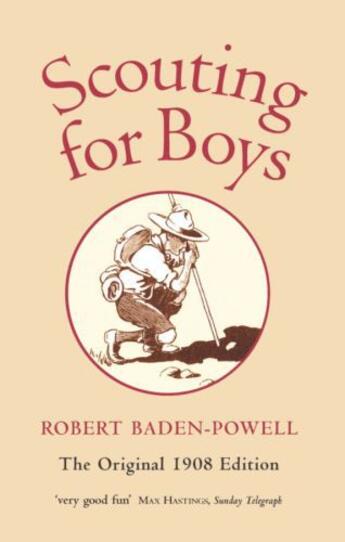 Couverture du livre « Scouting for Boys: A Handbook for Instruction in Good Citizenship » de Robert Baden-Powell aux éditions Oup Oxford