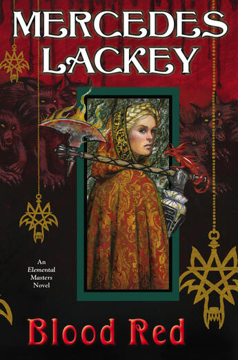 Couverture du livre « Blood Red » de Mercedes Lackey aux éditions Titan Digital