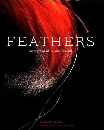 Couverture du livre « FEATHERS - DISPLAYS OF BRILLIANT PLUMAGE » de Robert Clarke aux éditions Chronicle Books