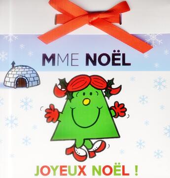 Couverture du livre « Madame Noël, joyeux Noël ! » de Roger Hargreaves aux éditions Hachette Jeunesse