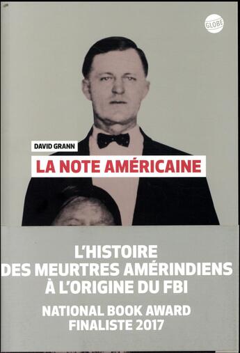 Couverture du livre « La note américaine » de David Grann aux éditions Editions Globe