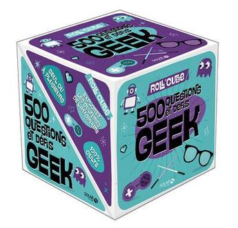 Couverture du livre « ROLL'CUBE ; geek » de Nicolas Bonnefoy aux éditions Solar