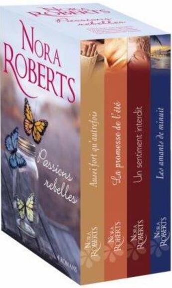 Couverture du livre « Passions rebelles ; coffret » de Nora Roberts aux éditions Harlequin