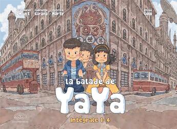 Couverture du livre « La balade de Yaya ; coffret Noël ; t.1 à 4 » de Charlotte Girard et Jean-Marie Omont et Patrick Marty aux éditions Fei