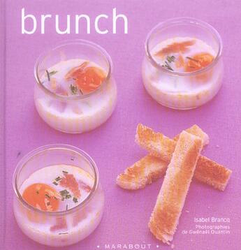 Couverture du livre « Brunch » de Isabel Brancq aux éditions Marabout