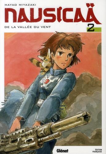 Couverture du livre « Nausicaä de la vallée du vent Tome 2 » de Hayao Miyazaki aux éditions Glenat