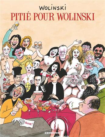 Couverture du livre « Pitié pour Wolinski » de Georges Wolinski aux éditions Glenat