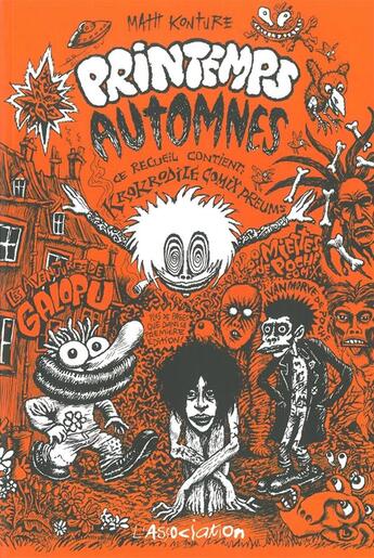 Couverture du livre « Printemps, automnes » de Mattt Konture aux éditions L'association