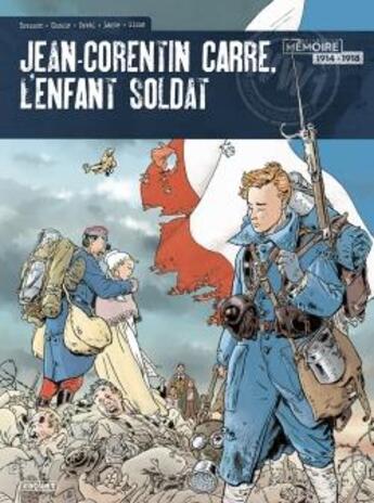 Couverture du livre « Jean-Corentin Carré, l'enfant soldat : Intégrale Tomes 1 à 3 » de Lionel Chouin et Pascal Bresson aux éditions Paquet