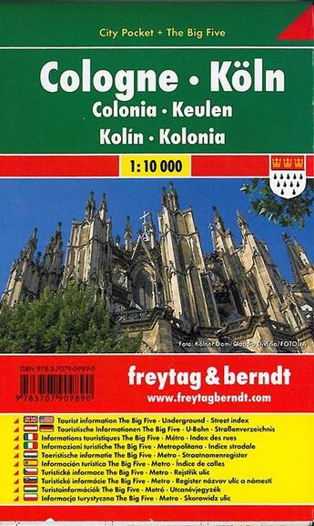 Couverture du livre « Cologne ; Koln » de  aux éditions Freytag Und Berndt