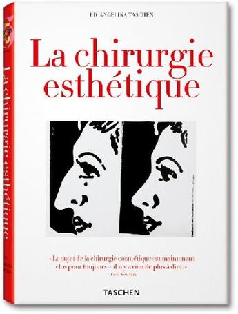 Couverture du livre « La chirurgie esthétique » de  aux éditions Taschen