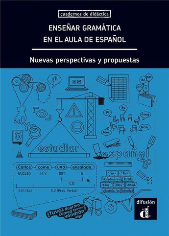 Couverture du livre « Ensenar gramática en el aula de espanol ; A1-C1 » de  aux éditions La Maison Des Langues