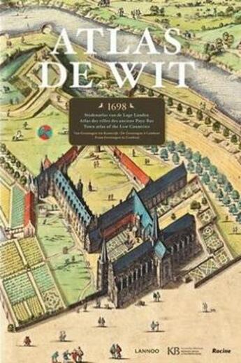 Couverture du livre « Atlas de Wit ; 1698 » de Marieke Van Delft aux éditions Lannoo