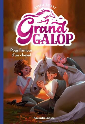 Couverture du livre « Grand Galop Tome 2 : Pour l'amour d'un cheval » de Bonnie Bryant et Servane Altermatt aux éditions Bayard Jeunesse